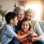 Grandparents in child upbringing